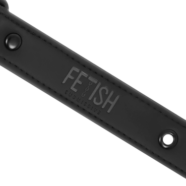 Bavaglio BDSM in Pelle Vegana Regolabile per Giochi Fetish Submissive
